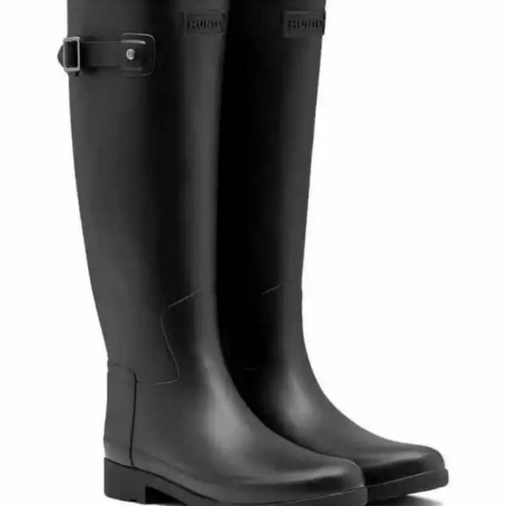 NEW Hunter Original Refined Matte Black Rain Boots sz9